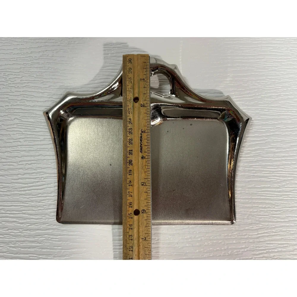 Antique Manning-Bowman Crumb Tray Silent Butler Art Nouveau Meriden CT S0073
